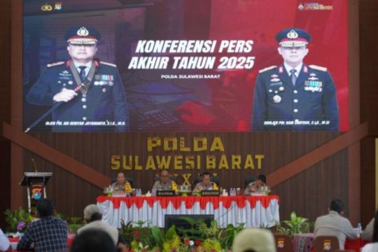 Polda Sulbar ungkap 289 kasus narkoba, tiga polisi dipecat
