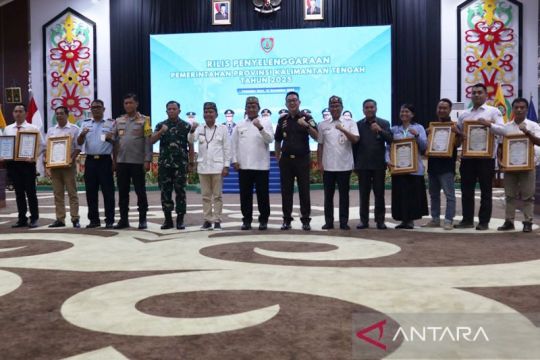 LKBN ANTARA Biro Kalteng terima penghargaan Kapolda atas pemberitaan berimbang