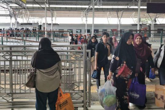 KAI Daop 5 Purwokerto melayani 255.509 penumpang selama Nataru