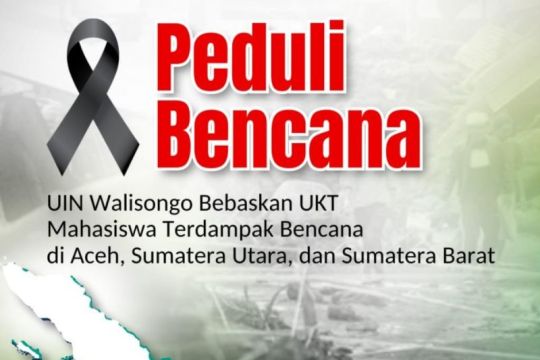 UIN Walisongo Semarang resmi bebaskan UKT bagi mahasiswa terdampak musibah