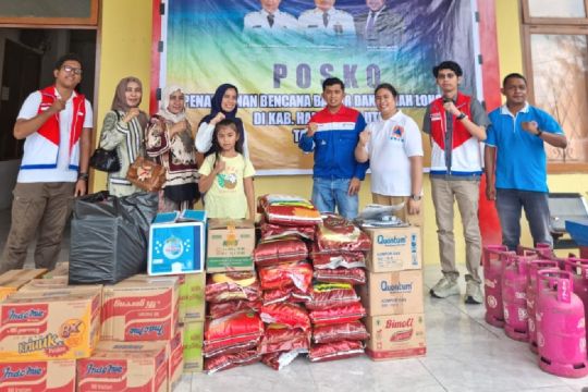 Pertamina Papua-Hiswana Migas bantu korban bencana Halmahera Utara