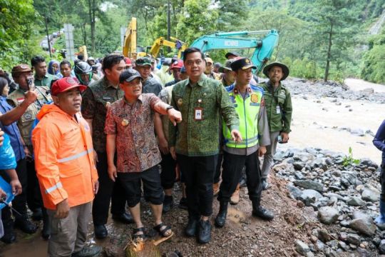 Jateng membantu Rp260 juta untuk pemulihan bencana longsor di Desa Tempur Jepara