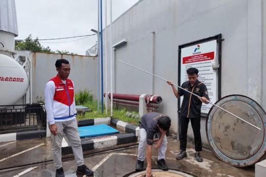 Pertamina cek kandungan air di SPBU Bacin Kabupaten Kudus