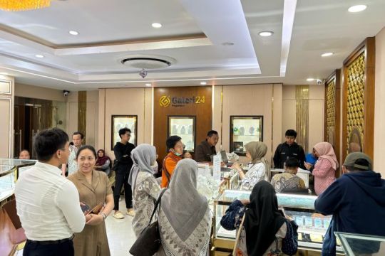 Cek harga emas di Pegadaian hari ini, tembus Rp2,783 juta per gram