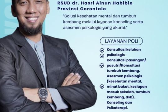 RSUD Hasri Ainun Habibie siapkan layanan poliklinik psikolog