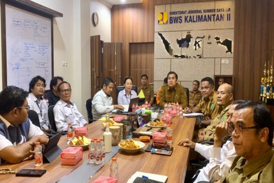 Wabup Pulang Pisau sambangi BWS Kalimantan II usulkan penanganan erosi