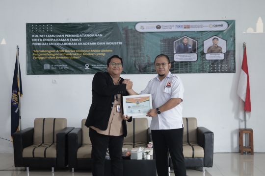 Teknik Sipil UNIVSM teken MoU dengan PT Dinar Energi Utama
