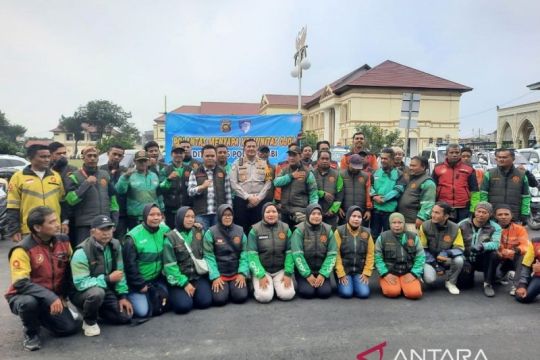 Polda Jambi ajak ojek online sukseskan operasi keselamatan 2026