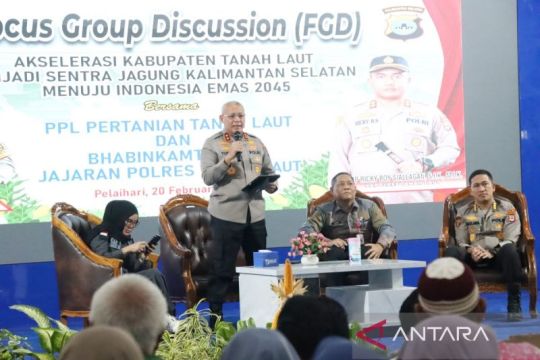 Kapolda Kalsel sebut ketahanan pangan perlu keterlibatan seluruh elemen