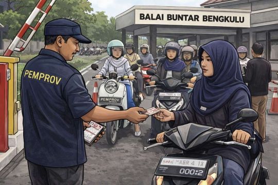 Bayar parkir tapi kendaraan tak diatur di Kampung Ramadan Balai Buntar tuai sorotan