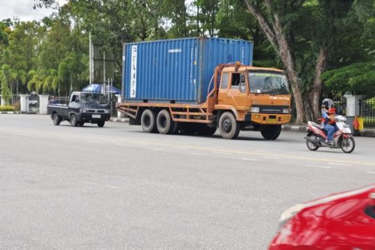 Operasional kendaraan angkutan barang di Kota Pontianak dibatasi jelang lebaran