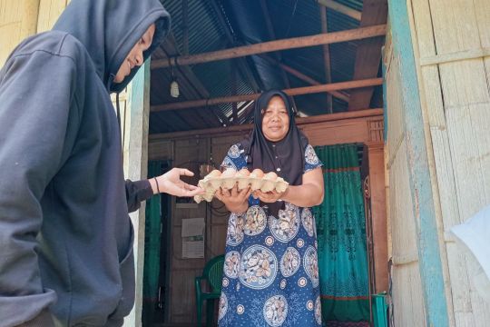 Penyaluran zakat fitrah di Gorontalo disambut warga penuh syukur
