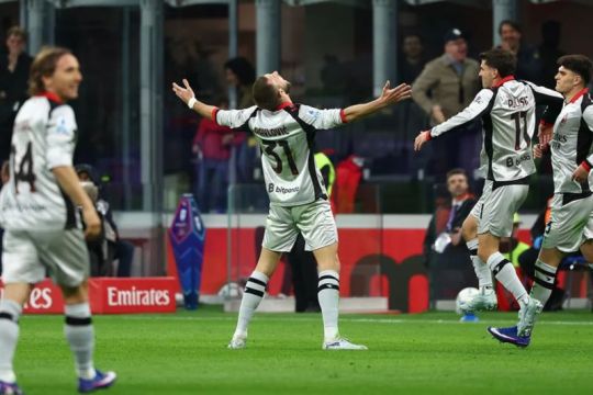 Hasil Liga Italia: Menang Tipis Atas Torino, AC Milan Terus Tempel Inter