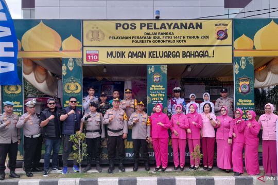 Polisi pastikan warga merayakan lebaran di Kota Gorontalo dengan aman