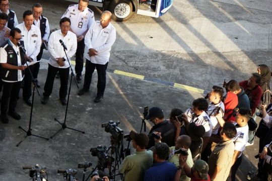 Pantauan puncak arus balik di Pelabuhan Bakauheni Lampung