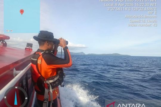 SAR gabungan cari nelayan jatuh dari perahu di Maluku Tengah