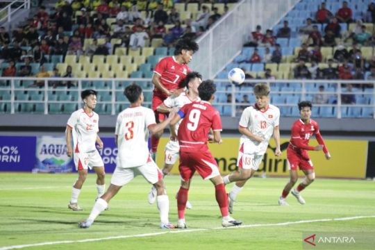 Bermain imbang 0-0 lawan Vietnam, Indonesia U-17 gagal ke semifinal