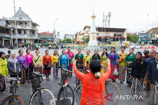 \"Kartini\" Bersepeda di Yogyakarta