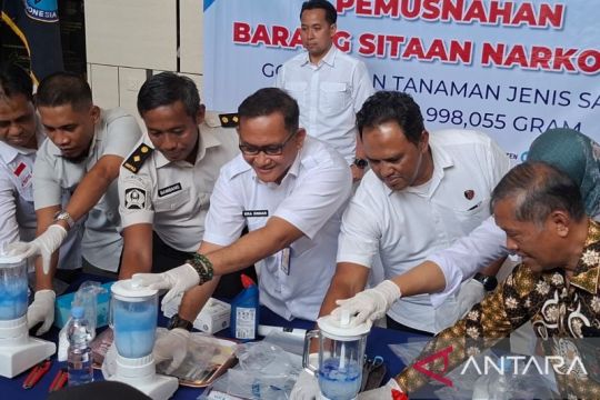 BNNP Banten gagalkan penyelundupan 2 kg sabu di Bandara Soekarno-Hatta