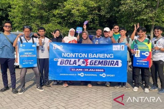 Sinergi TVRI-RRI-Antara kampanyekan siaran Piala Dunia 2026 di Banten