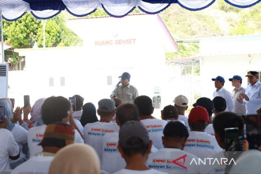 Prabowo apresiasi nelayan bertaruh nyawa di laut demi keluarga