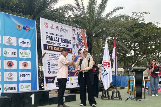 Kutai Timur sabet juara umum Kejurprov Panjat Tebing 2026