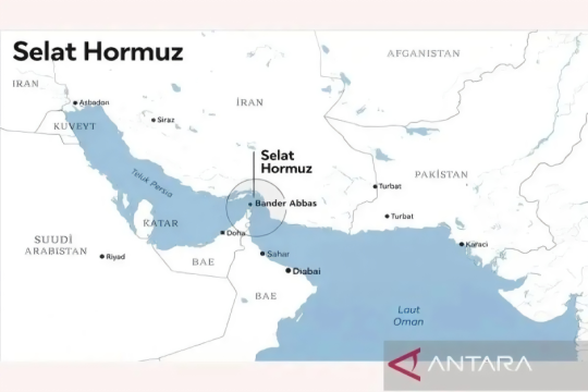 Iran tutup Selat Hormuz bagi pelayaran tanpa batas waktu, kapal diminta menunggu