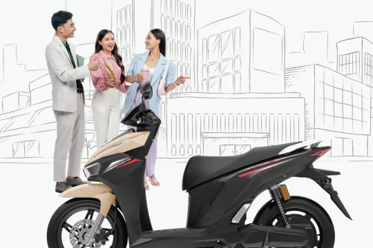 Skuter listrik VinFast dilego dengan opsi skema sewa baterai