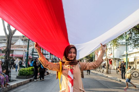 Bendera 1.000 meter di Malioboro