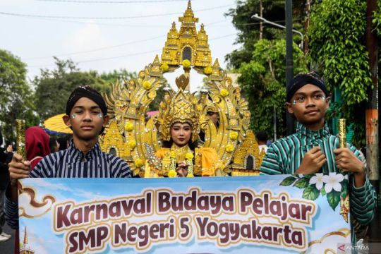 Karnaval pelajar HUT Ke-270 Kota Yogyakarta