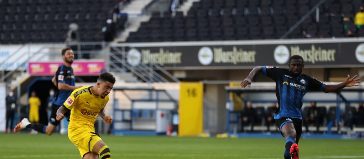 Hattrick Sancho hiasi kemenangan besar Dortmund atas Paderborn
