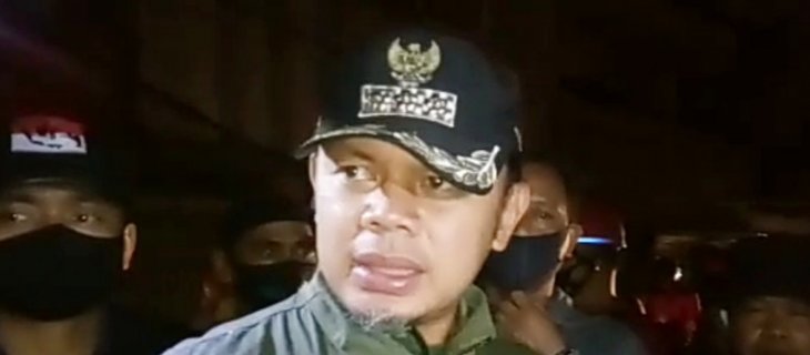 Bima Arya pimpin penanganan kebakaran di Jembatan Merah Kota Bogor