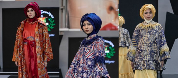 Keindahan Sekar Jagad dalam rancangan busana