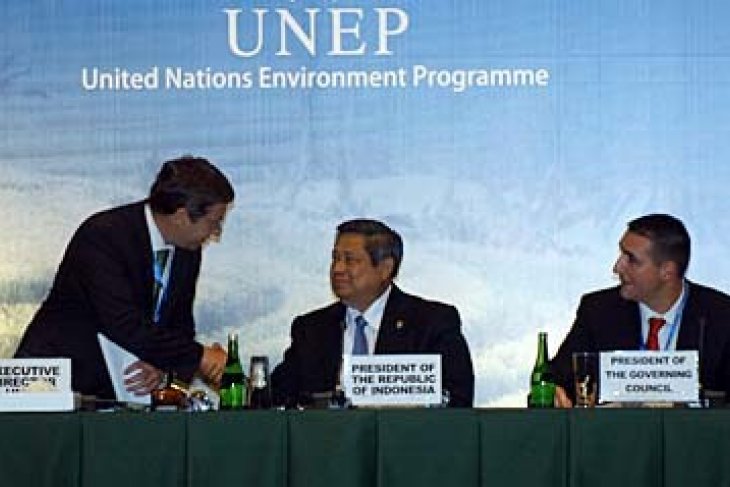 PRESIDEN BUKA KONFRENSI UNEP