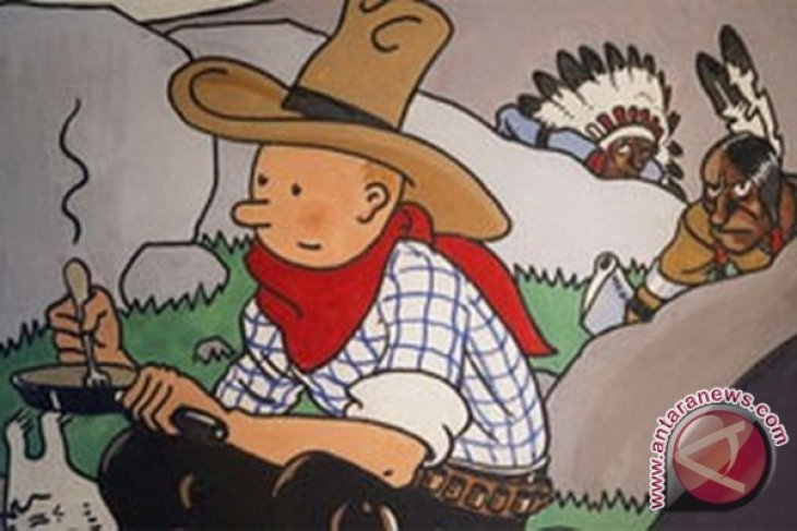 Perangko Tintin-Pulau Komodo Diluncurkan Di Brussel