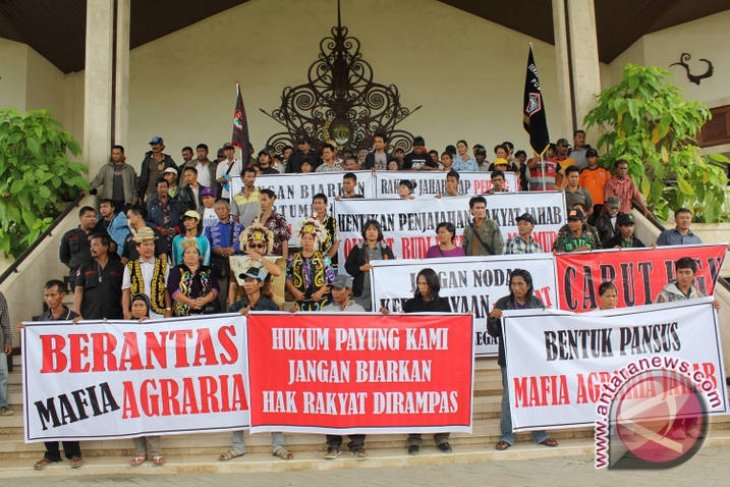Warga Jahab Tuntut Cabut HGU PT Budi Duta Agromakmur