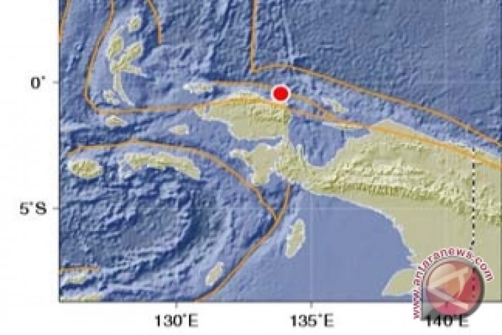 Gempa 6,1 sR guncang Papua Barat