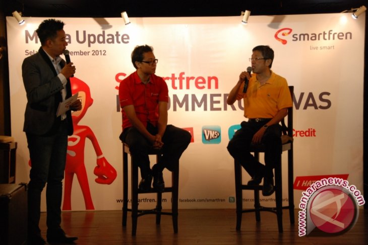 Smartfren tawarkan konten menarik untuk pelanggan