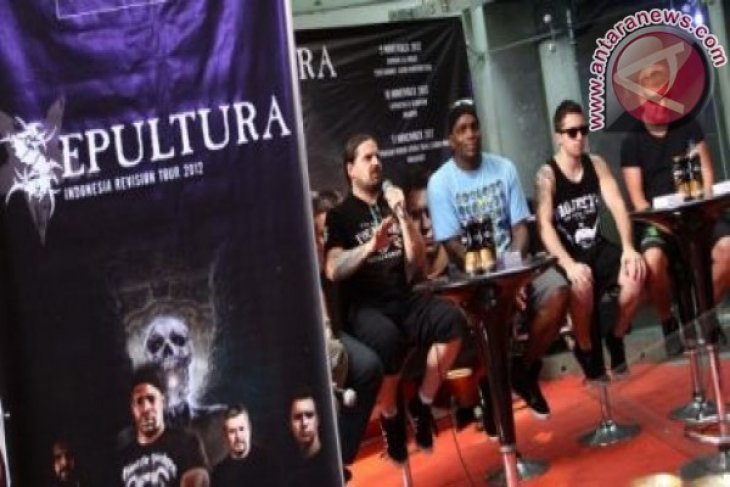 Grup Metal Sepultura di Indonesia