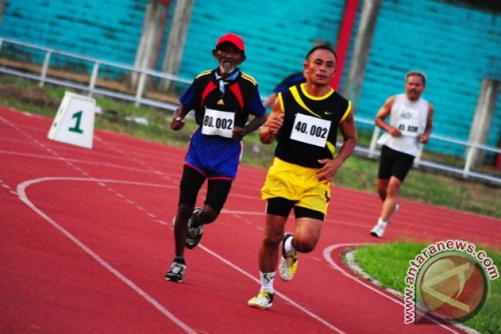 Kejurnas Atletik Master di Pontianak