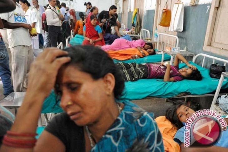India menyelidiki sebab penyakit tak diketahui diderita lebih 400 orang