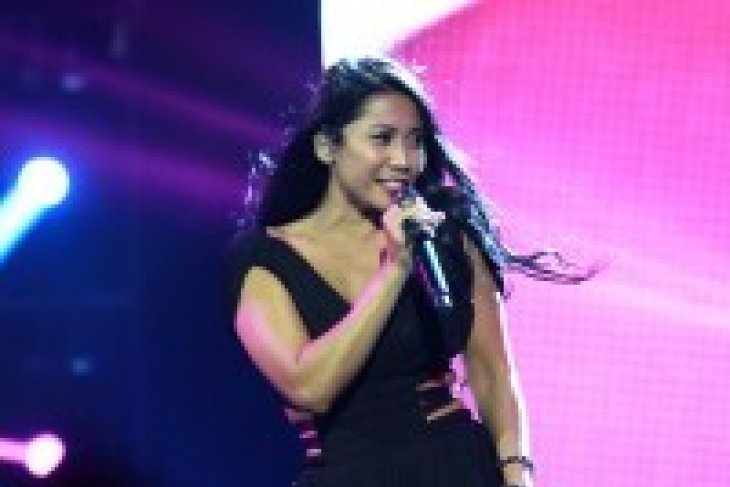 Aksi Anggun X Factor