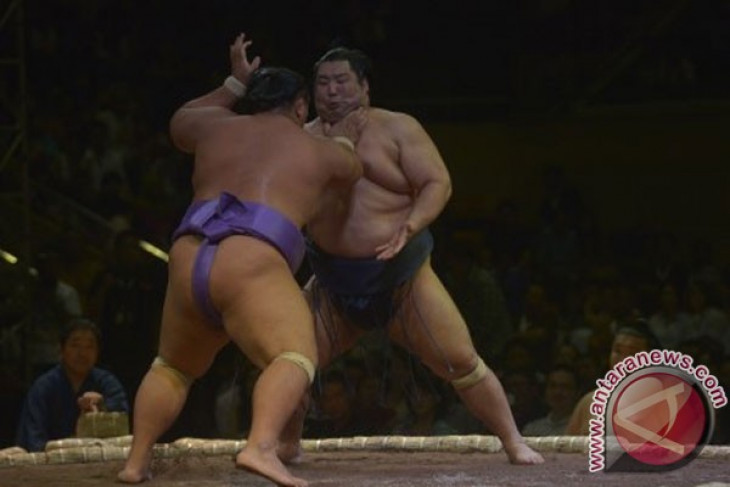 Penggemar kembali diizinkan menonton turnamen sumo di Jepang