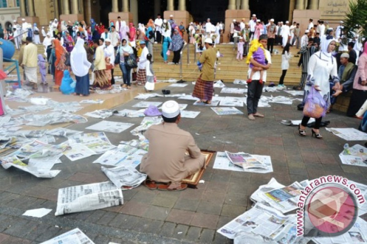 Suasana Salat Ied Islamic Centre