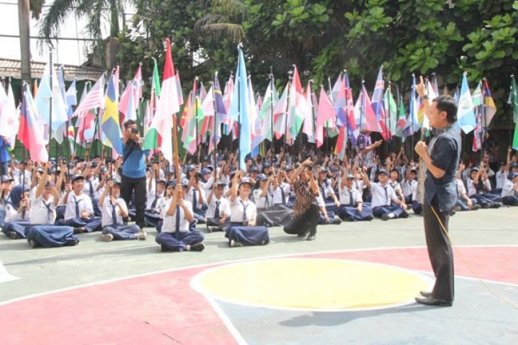 Kirab Bendera PBB di Bogor