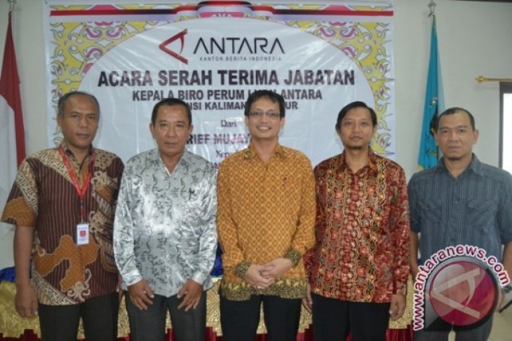 Sertijab Kepala Biro Perum LKBN ANTARA Kaltim