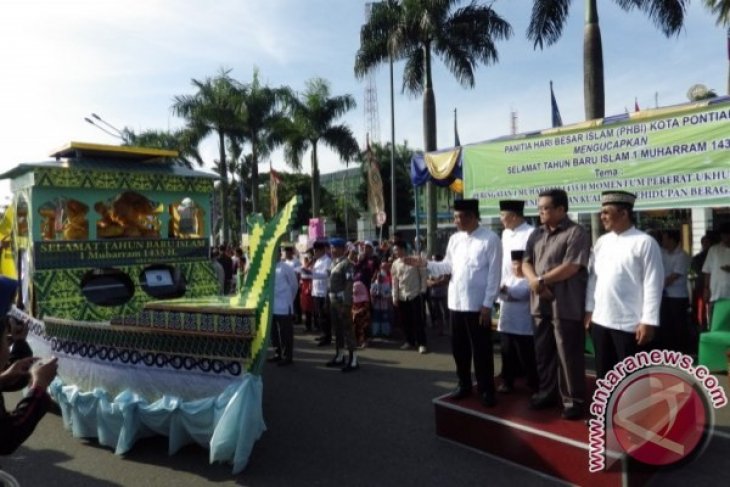 Pawai Akbar Tahun Baru Islam di Pontianak