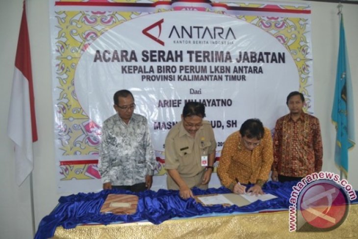 Sertijab Kepala Biro Perum LKBN ANTARA Kaltim
