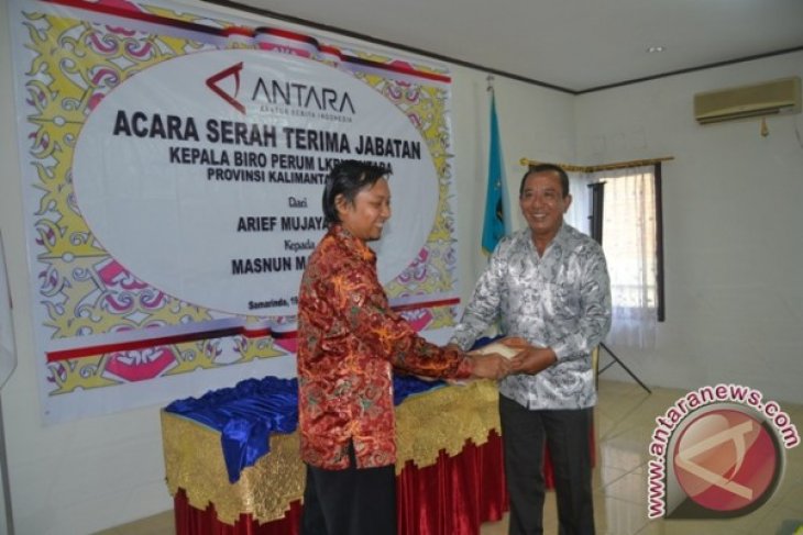 Sertijab Kepala Biro Perum LKBN ANTARA Kaltim