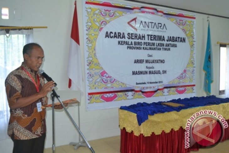 Sertijab Kepala Biro Perum LKBN ANTARA Kaltim